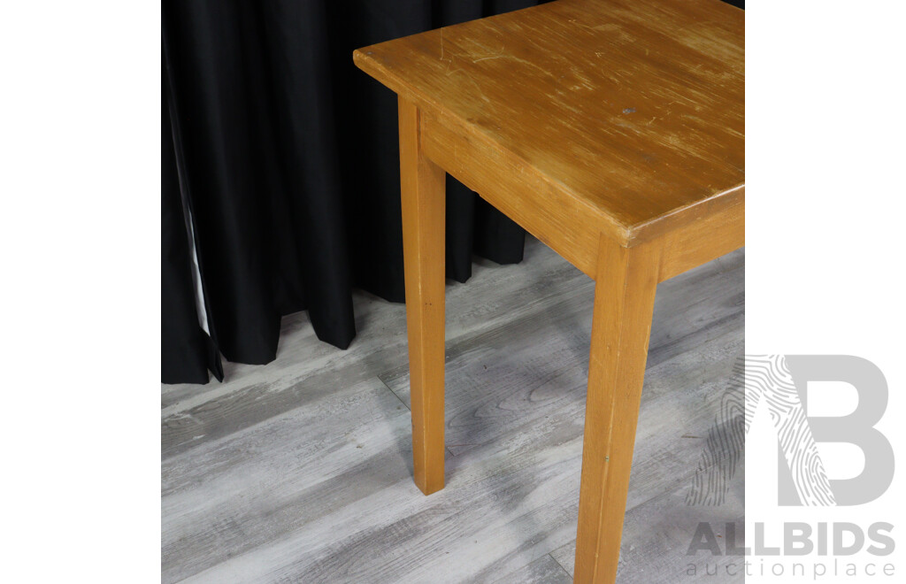 Modern Timber Side Table