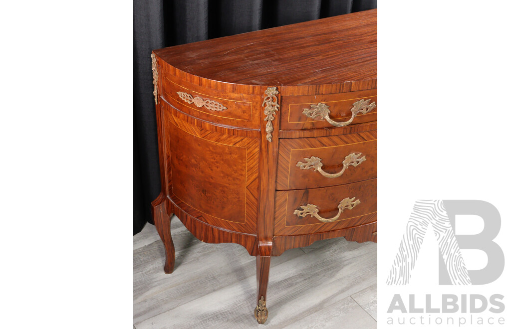 French Style D Front Elevated Sideboard
