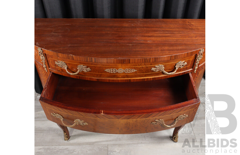 French Style D Front Elevated Sideboard