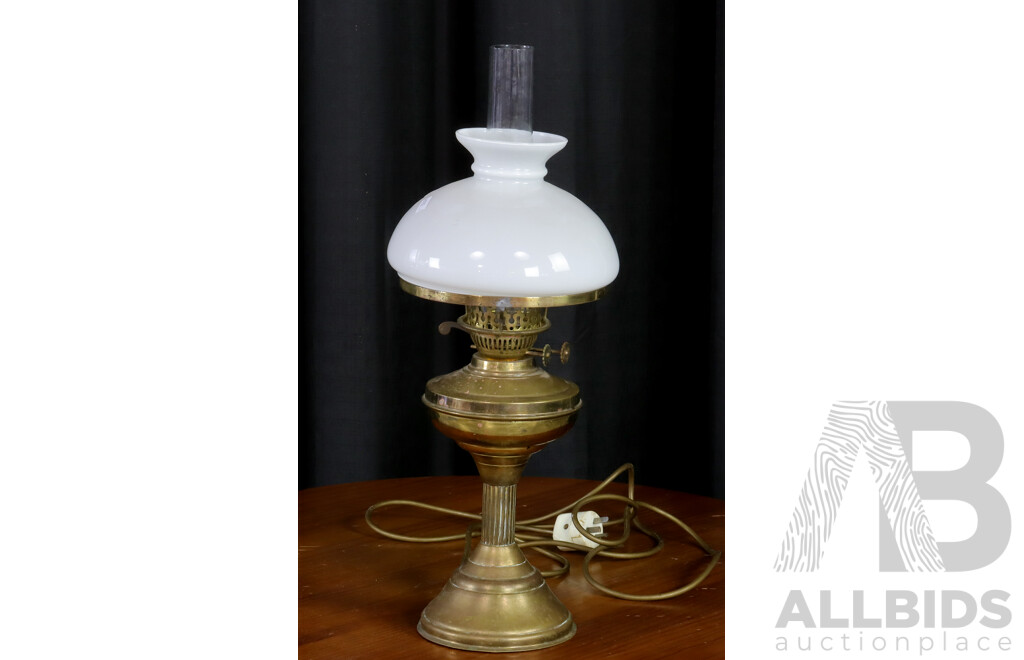 Electrified Brass Tilly Lamp