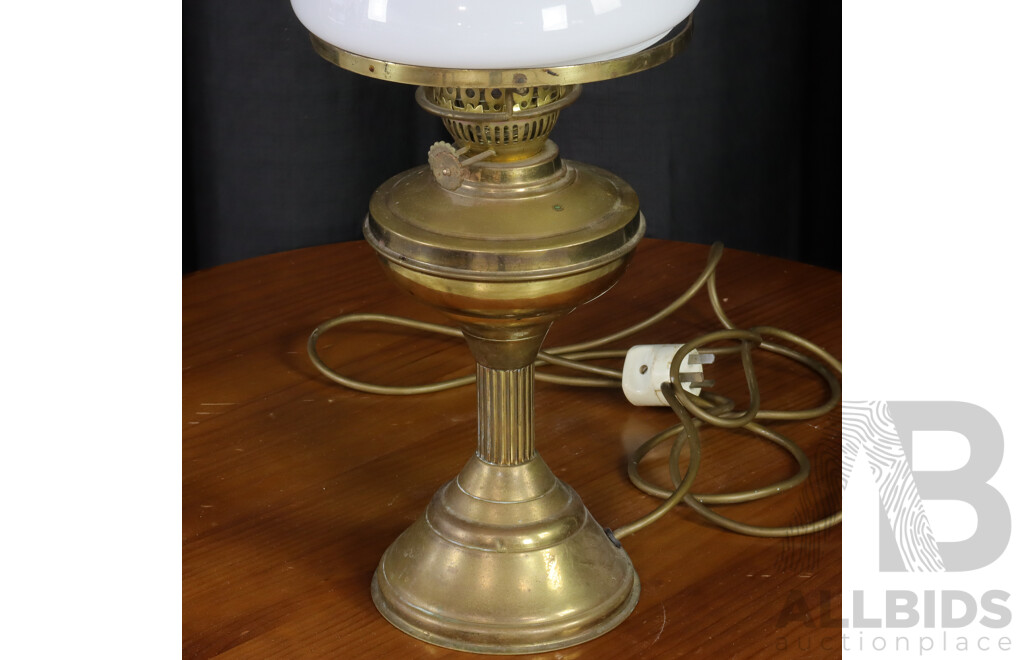 Electrified Brass Tilly Lamp