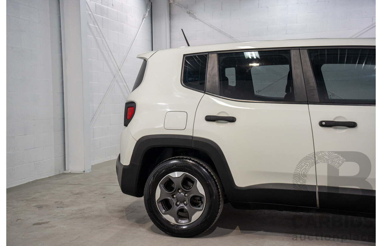 8/2016 Jeep Renegade Sport BU 4d Wagon Alpine White Turbo 1.4L