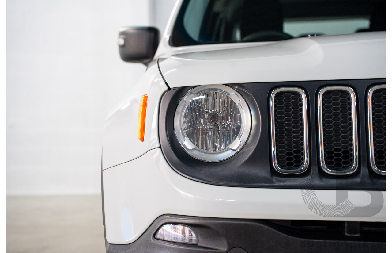 8/2016 Jeep Renegade Sport BU 4d Wagon Alpine White Turbo 1.4L