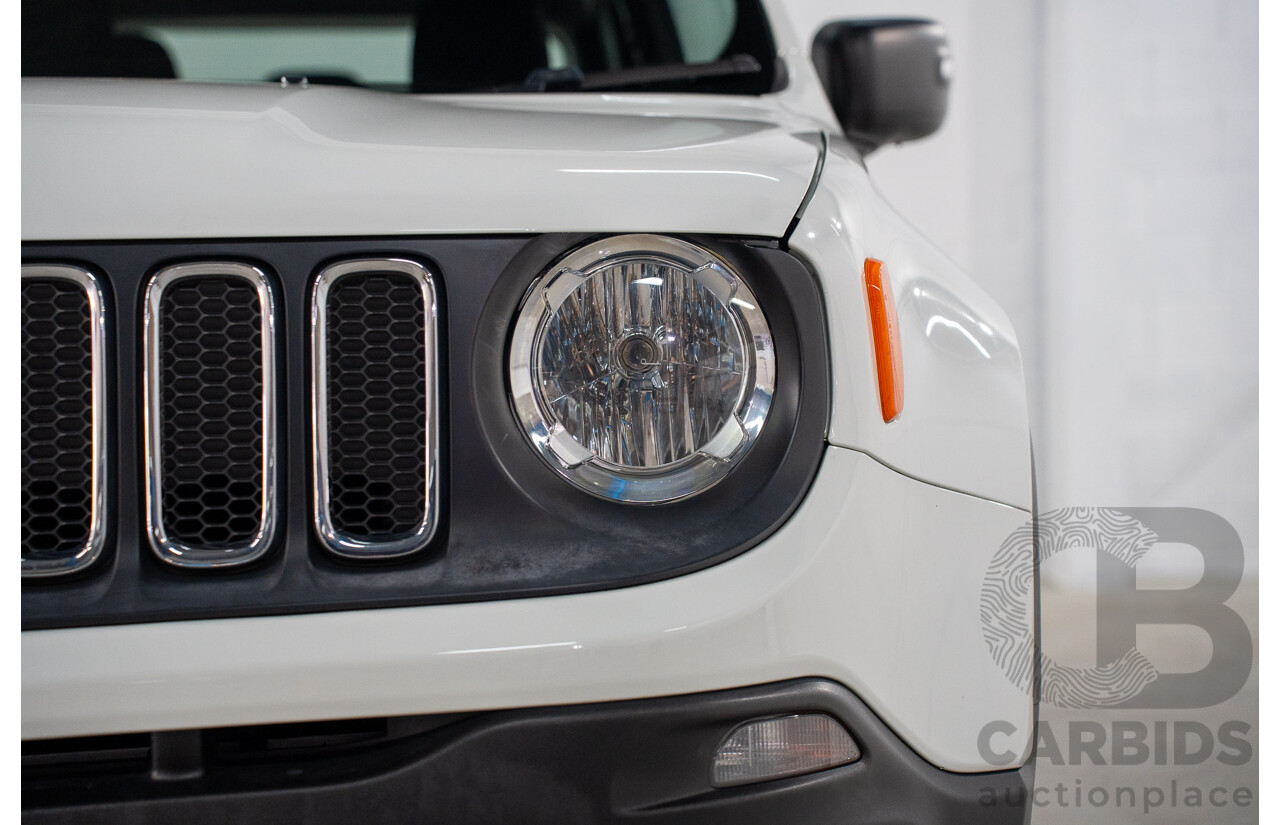 8/2016 Jeep Renegade Sport BU 4d Wagon Alpine White Turbo 1.4L