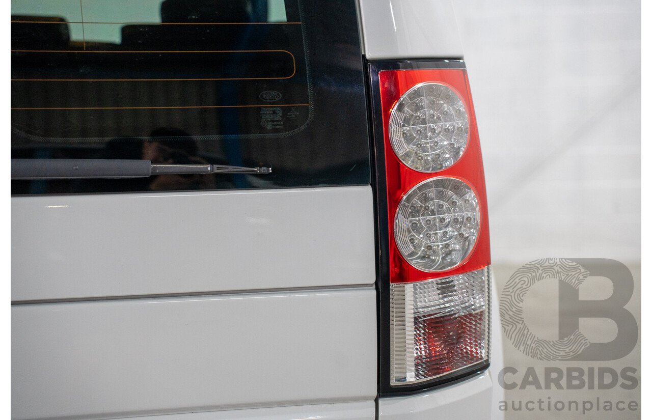 06/2013 Land Rover Discovery 4 3.0 TDV6 MY13 4d Wagon Fuji White Twin Turbo Diesel 3.0L