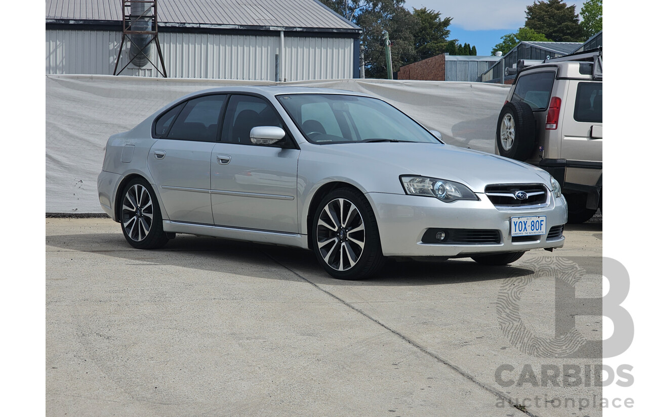7/2004 Subaru Liberty 3.0r-B MY05 4d Sedan Silver 3.0L