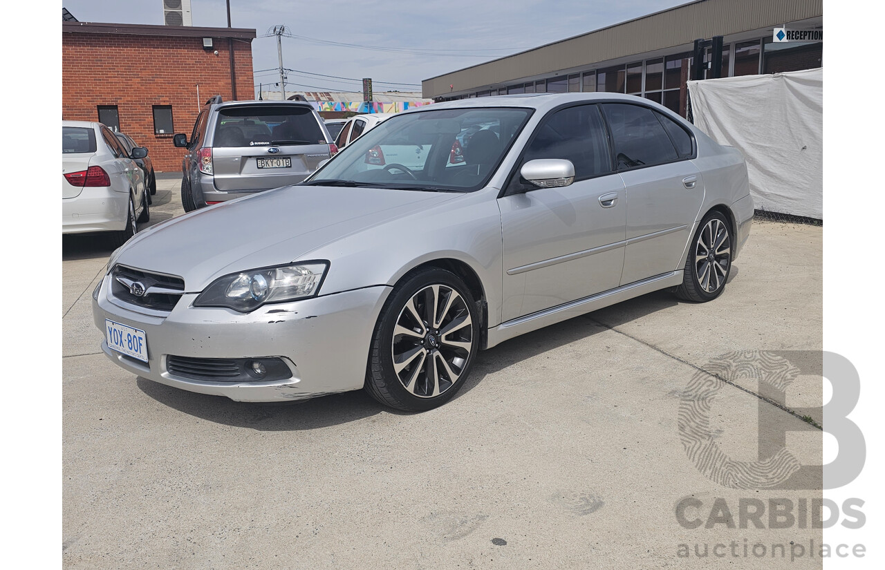7/2004 Subaru Liberty 3.0r-B MY05 4d Sedan Silver 3.0L