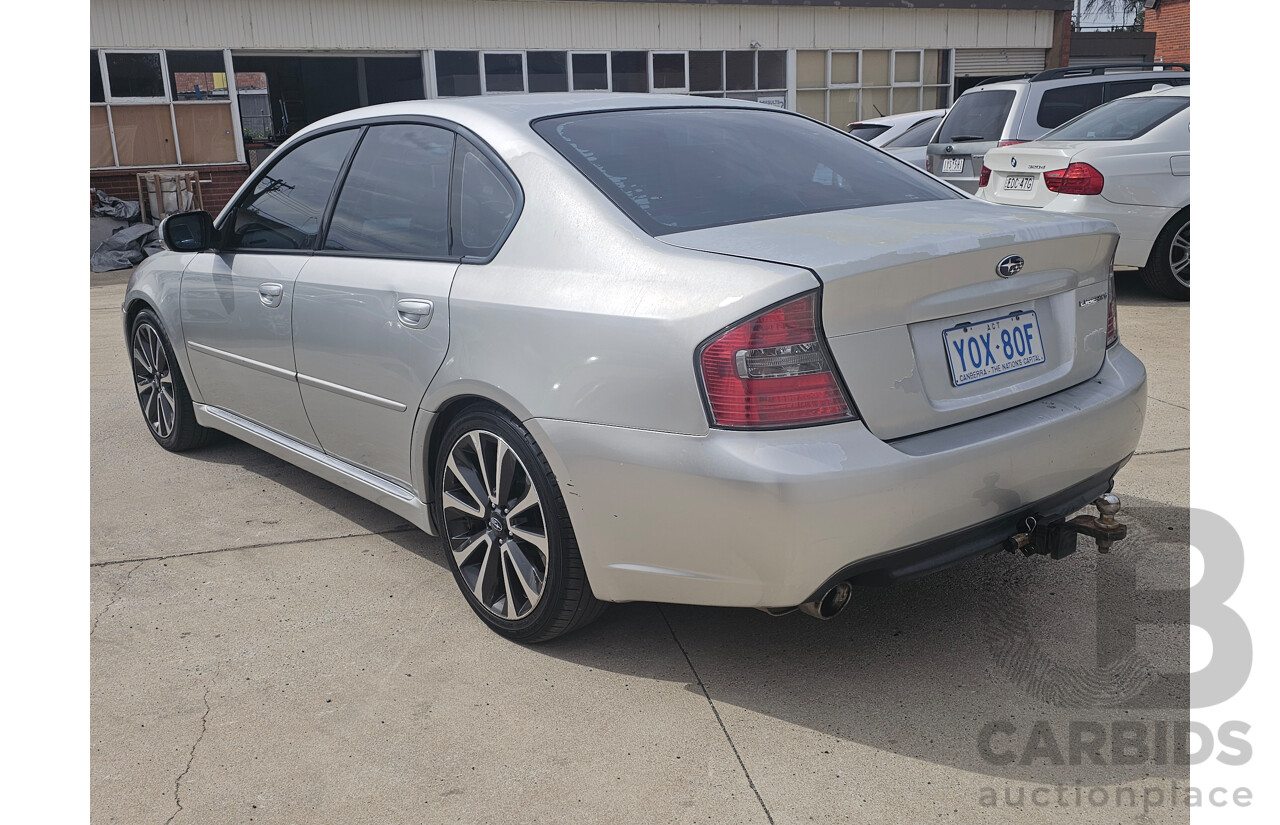 7/2004 Subaru Liberty 3.0r-B MY05 4d Sedan Silver 3.0L