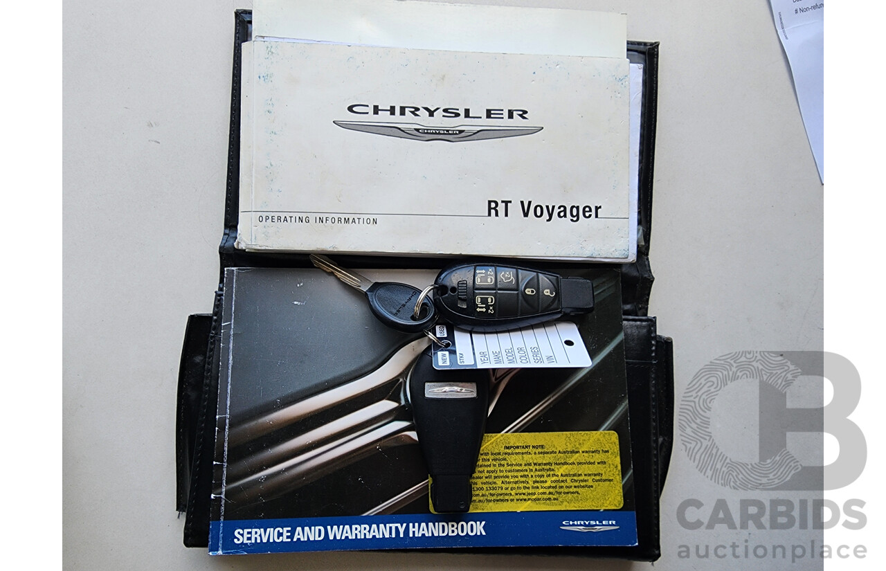 4/2013 Chrysler Grand Voyager LX RT MY13 4d Wagon Black 2.8L
