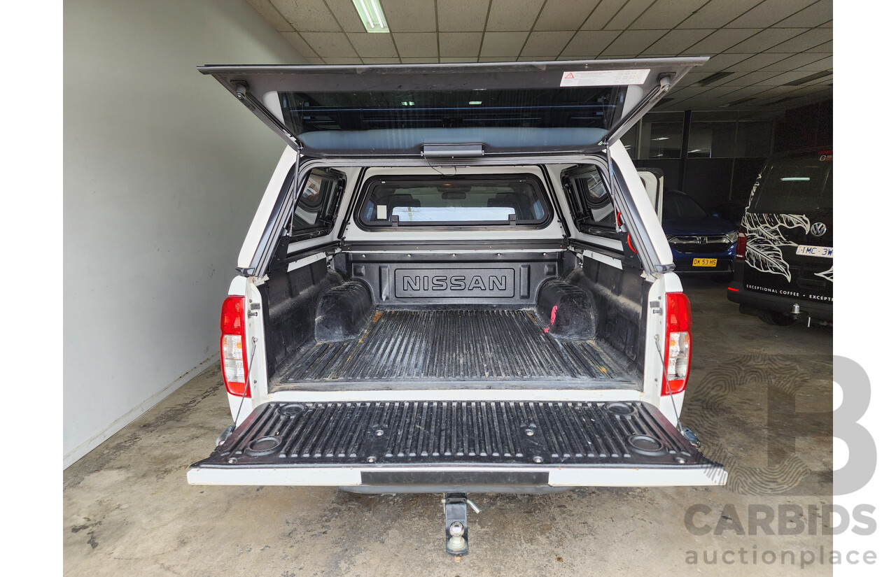 4/2015 Nissan Navara RX Silverline SE (4x4) D40 Dual Cab P/Up White 2.5L