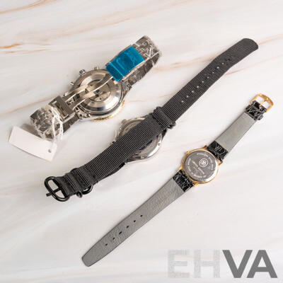 Gerber Watch & Pen Set, Smart Turnout Watch and Forsining Watch Co. Ltd Jaguar Watch