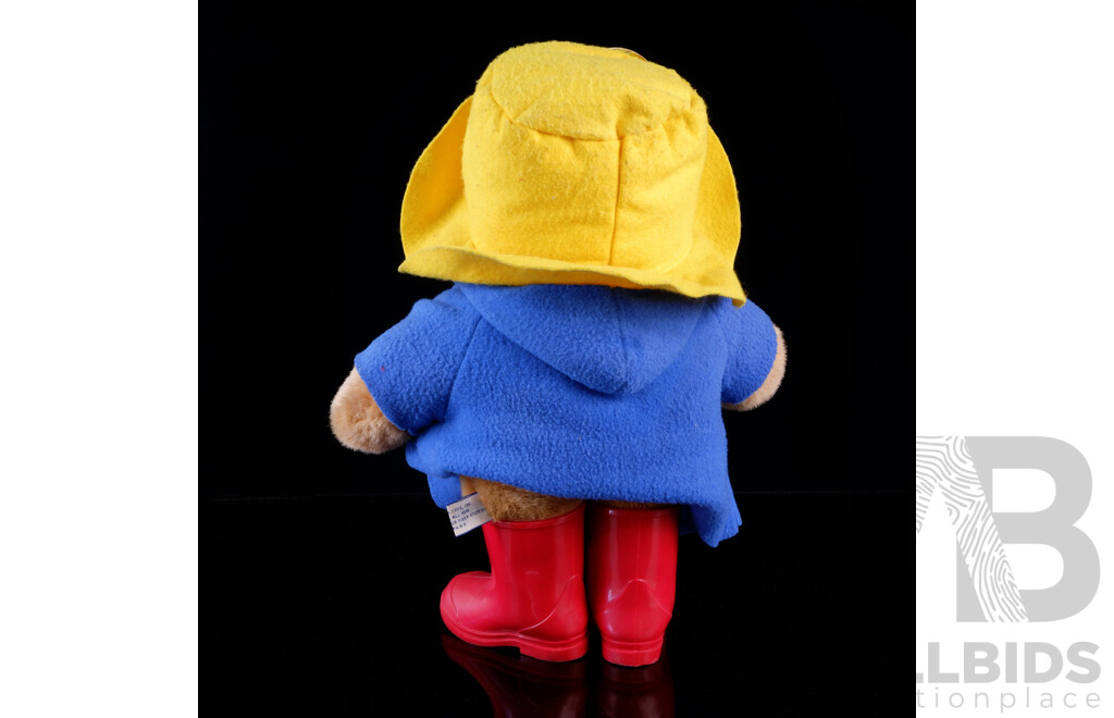 Retro Paddington Bear 30th Anniversary Toy with Original Label