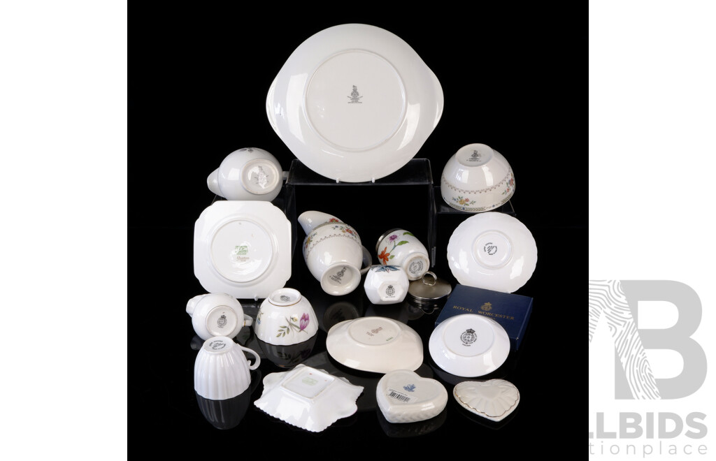 Collection Quality Porcelain Including Royal Doulton, Royal Worcester, Belleek & More