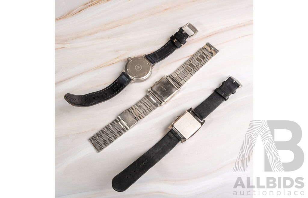 Collection of Analogue Dress Watches Including Tsovet, Furla and Esse