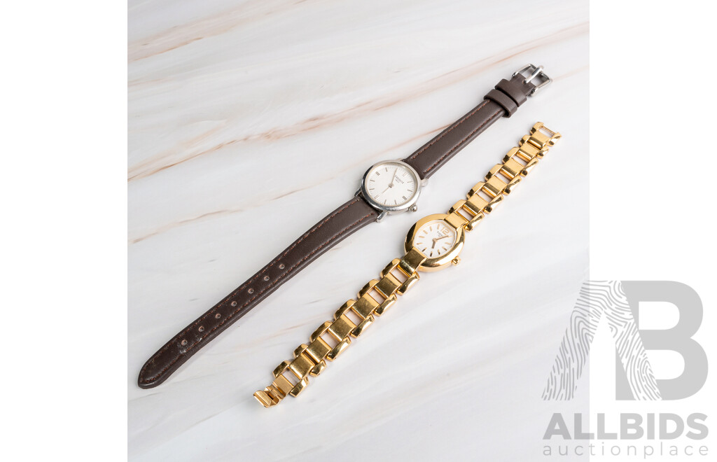 Tissot Ladies Analogue Dress Watches - G332 RKS-BC & 0226K RKP-JA