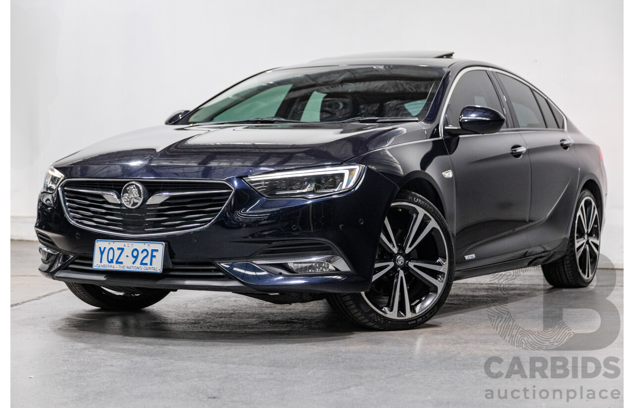 08/2018 Holden Calais V (AWD) ZB MY18 4d Sedan Darkmoon Blue Metallic 3.6L