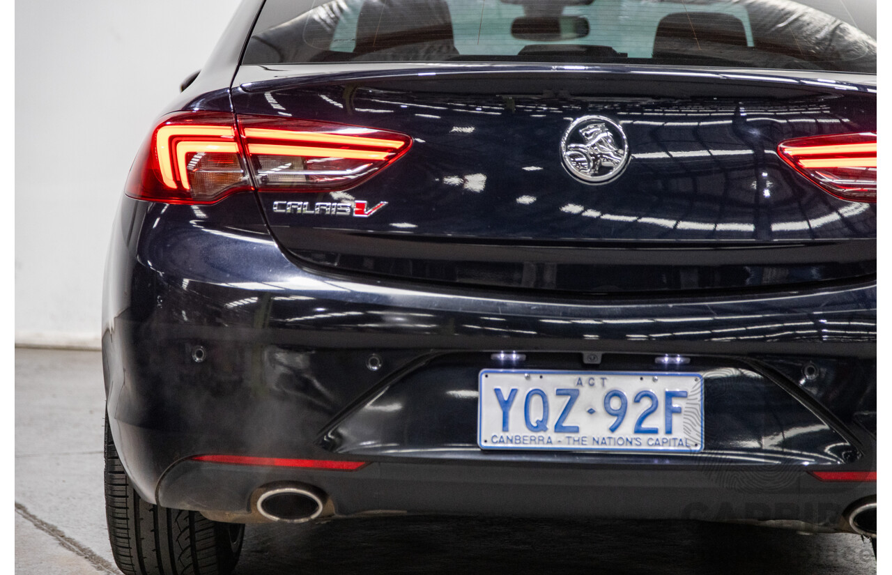 08/2018 Holden Calais V (AWD) ZB MY18 4d Sedan Darkmoon Blue Metallic 3.6L