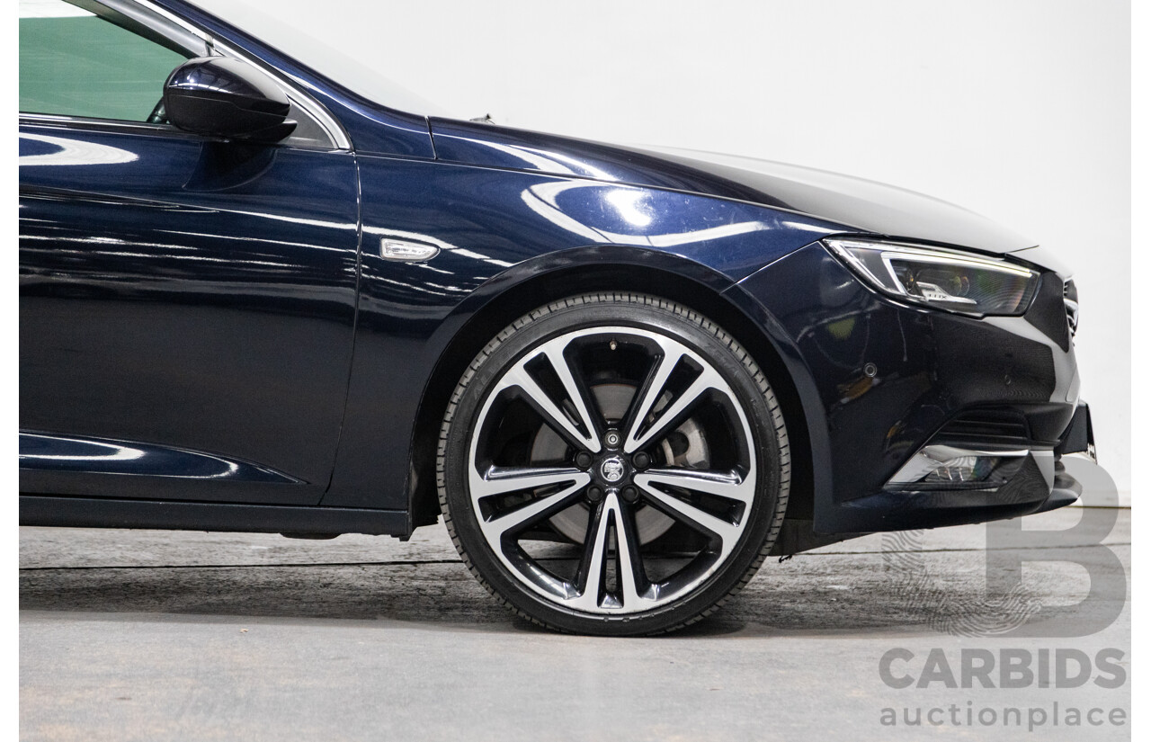 08/2018 Holden Calais V (AWD) ZB MY18 4d Sedan Darkmoon Blue Metallic 3.6L