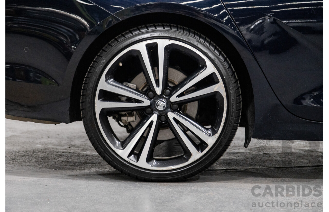08/2018 Holden Calais V (AWD) ZB MY18 4d Sedan Darkmoon Blue Metallic 3.6L