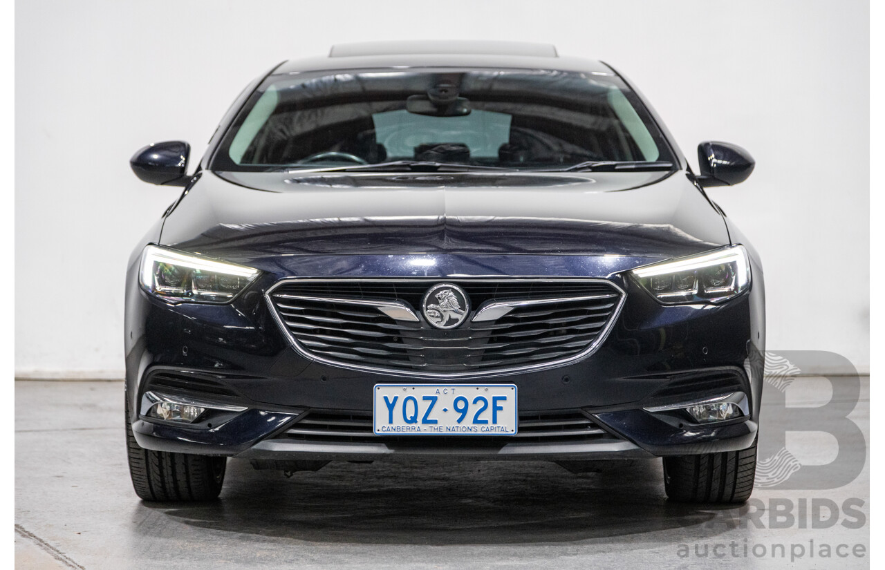 08/2018 Holden Calais V (AWD) ZB MY18 4d Sedan Darkmoon Blue Metallic 3.6L