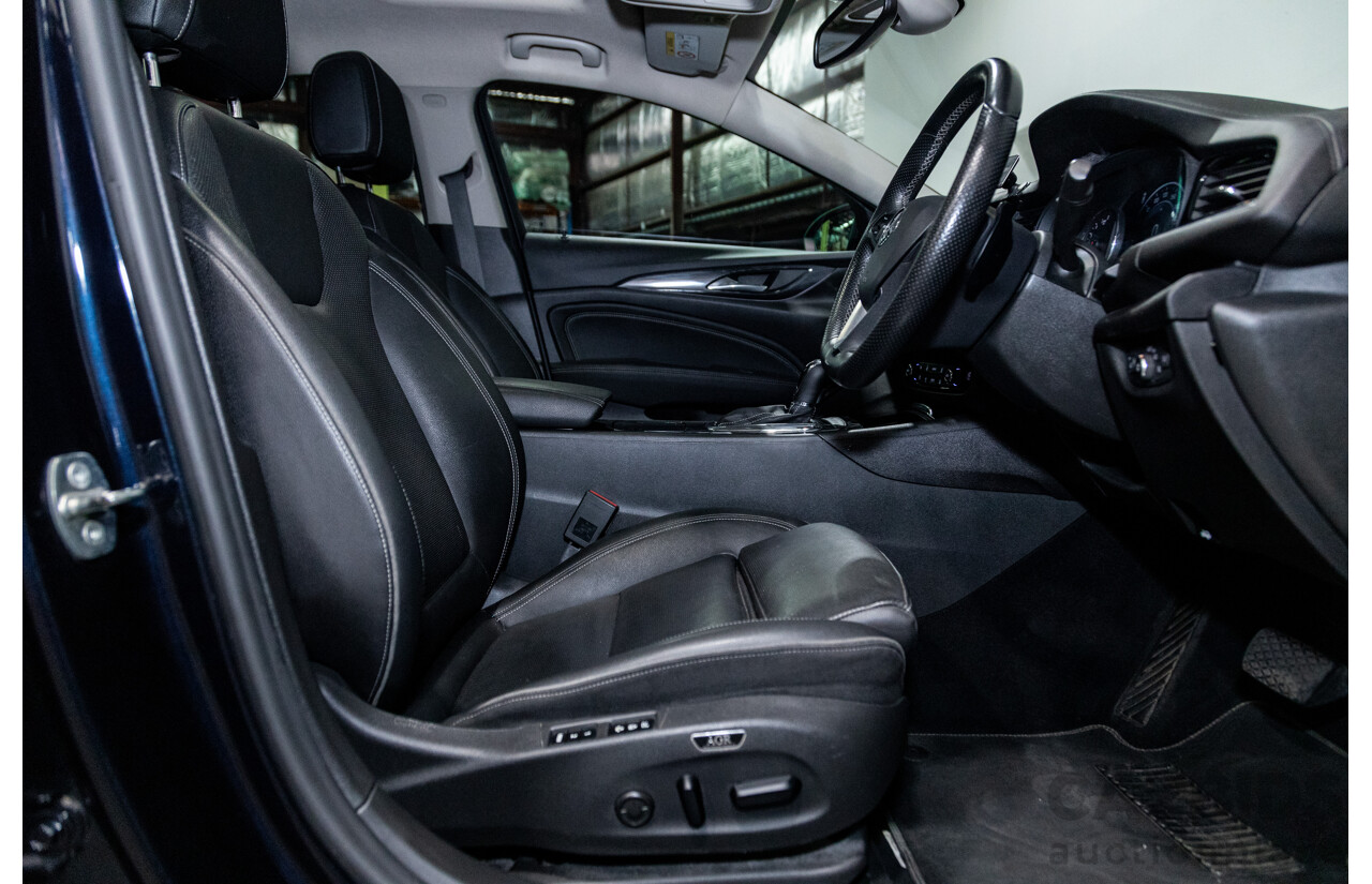 08/2018 Holden Calais V (AWD) ZB MY18 4d Sedan Darkmoon Blue Metallic 3.6L