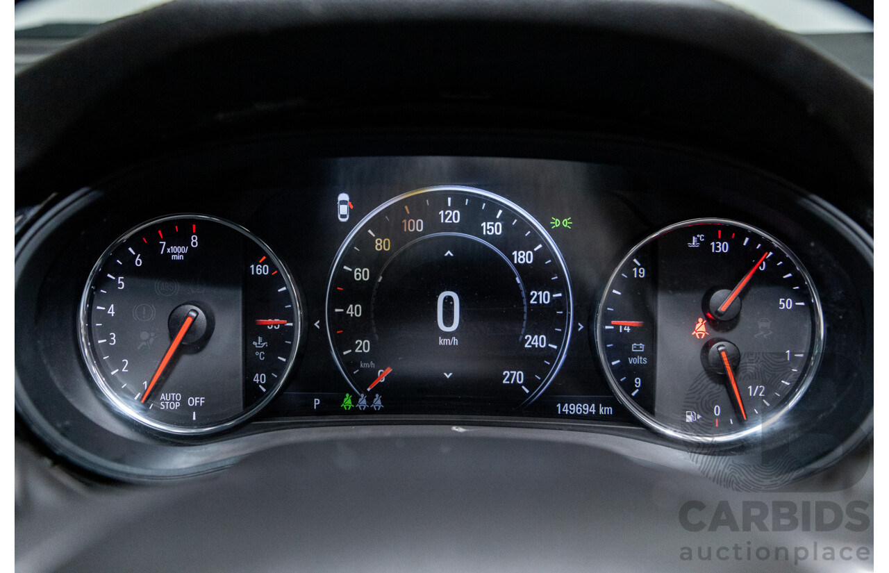 08/2018 Holden Calais V (AWD) ZB MY18 4d Sedan Darkmoon Blue Metallic 3.6L