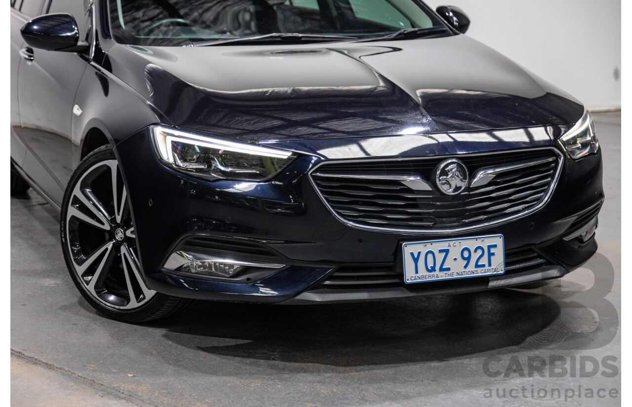 08/2018 Holden Calais V (AWD) ZB MY18 4d Sedan Darkmoon Blue Metallic 3.6L