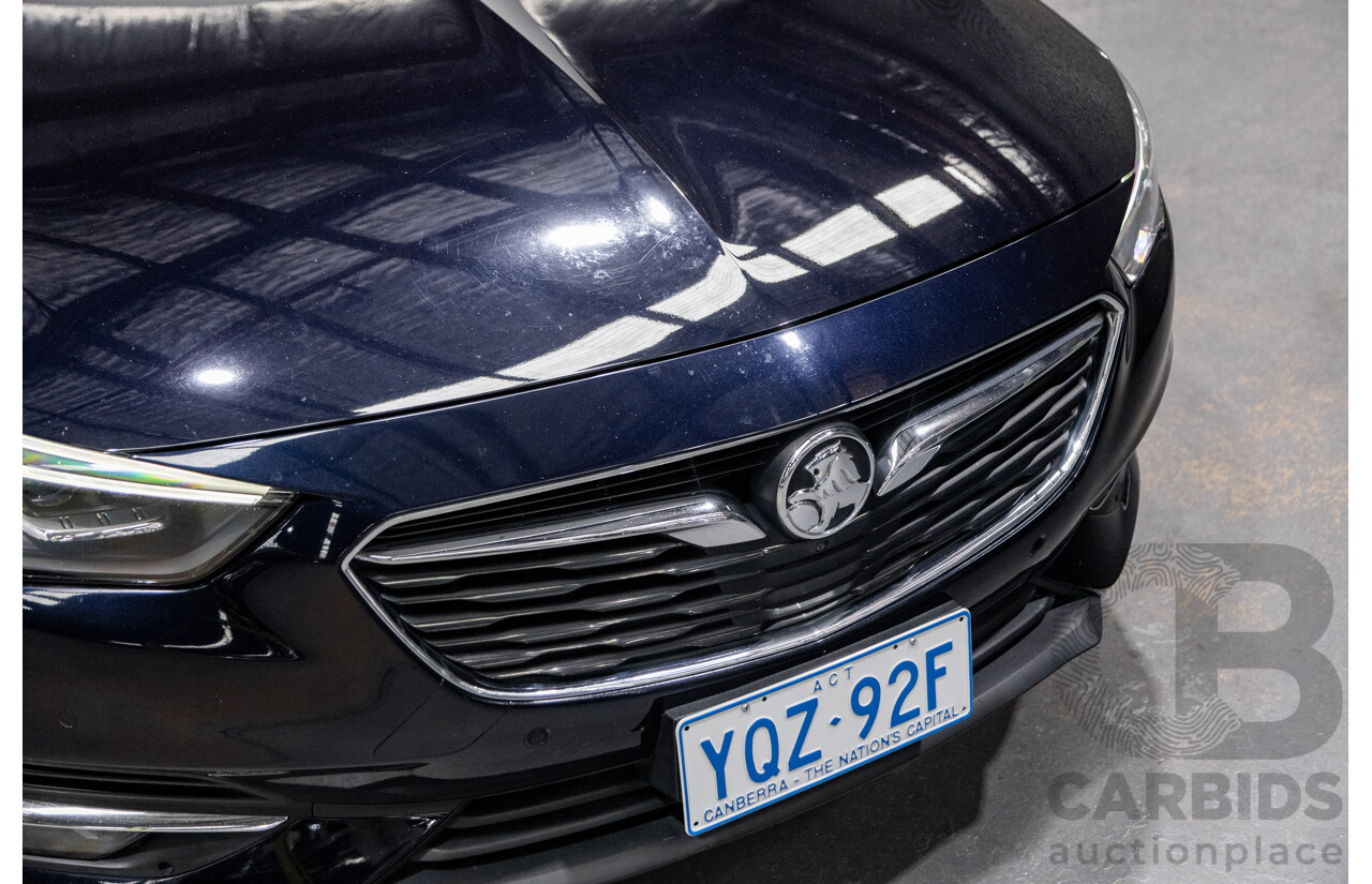 08/2018 Holden Calais V (AWD) ZB MY18 4d Sedan Darkmoon Blue Metallic 3.6L