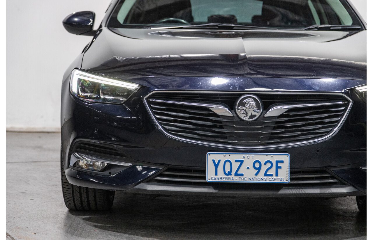 08/2018 Holden Calais V (AWD) ZB MY18 4d Sedan Darkmoon Blue Metallic 3.6L