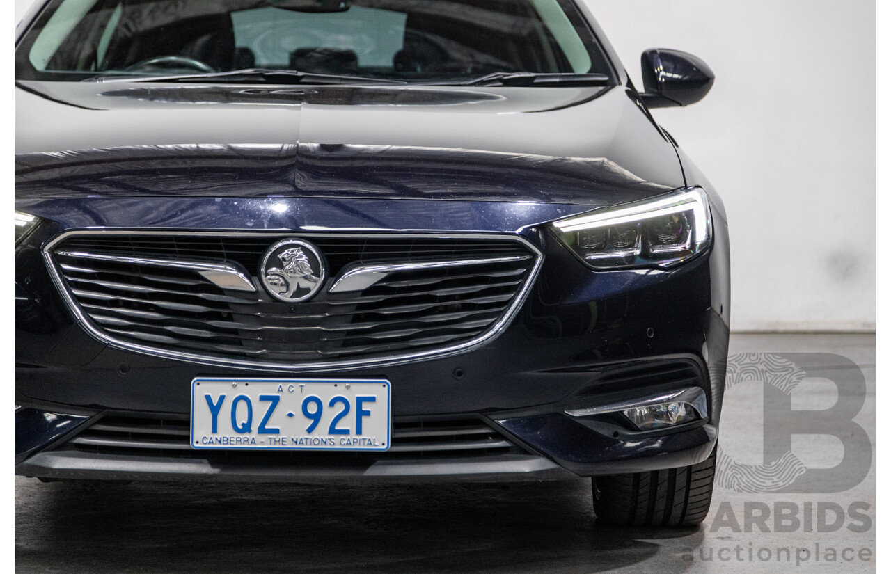 08/2018 Holden Calais V (AWD) ZB MY18 4d Sedan Darkmoon Blue Metallic 3.6L