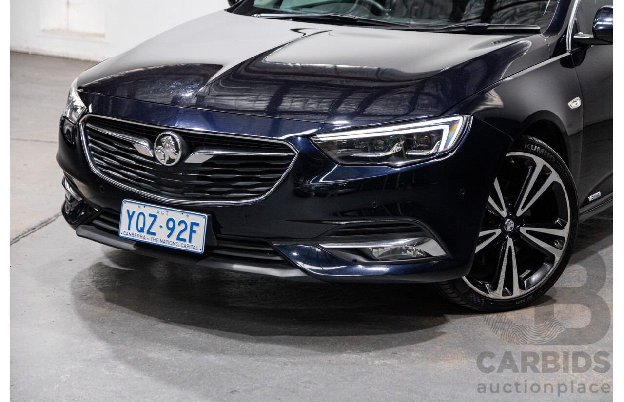 08/2018 Holden Calais V (AWD) ZB MY18 4d Sedan Darkmoon Blue Metallic 3.6L