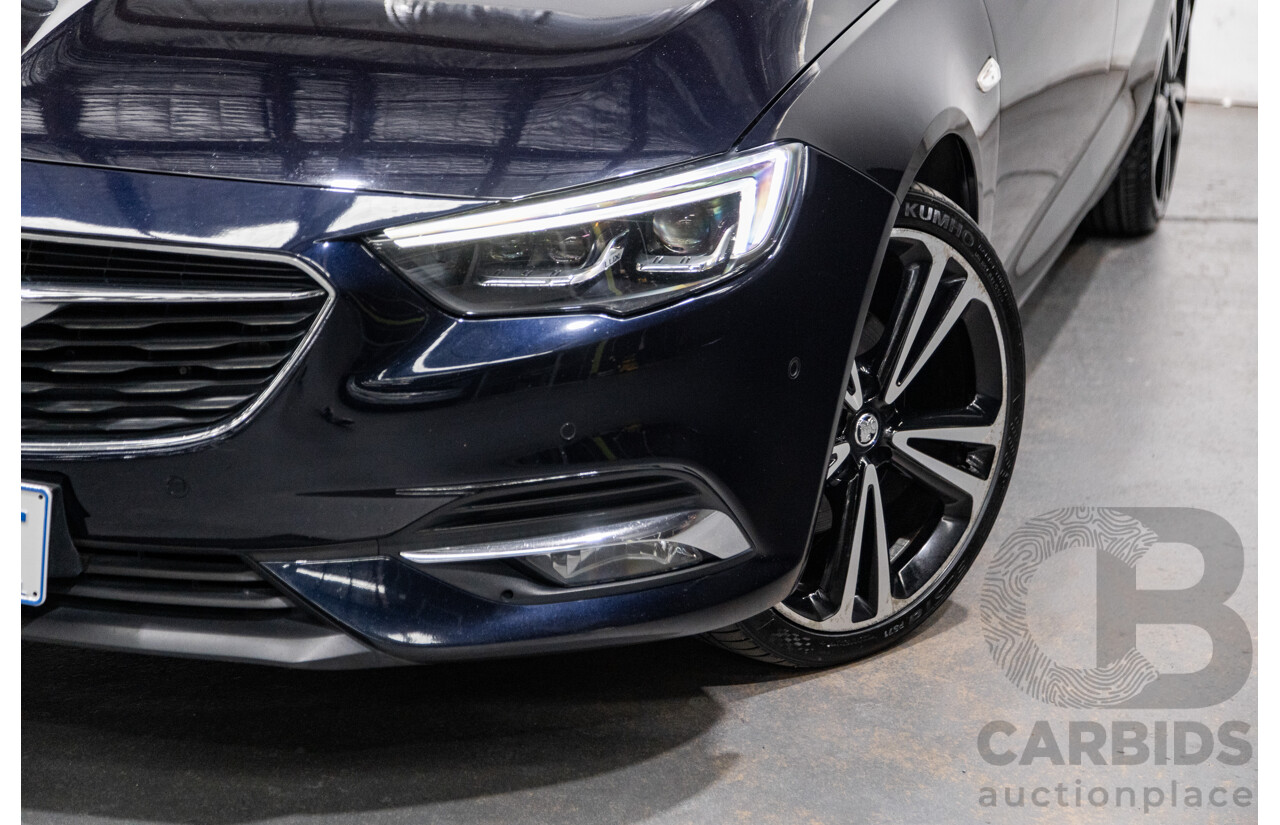 08/2018 Holden Calais V (AWD) ZB MY18 4d Sedan Darkmoon Blue Metallic 3.6L