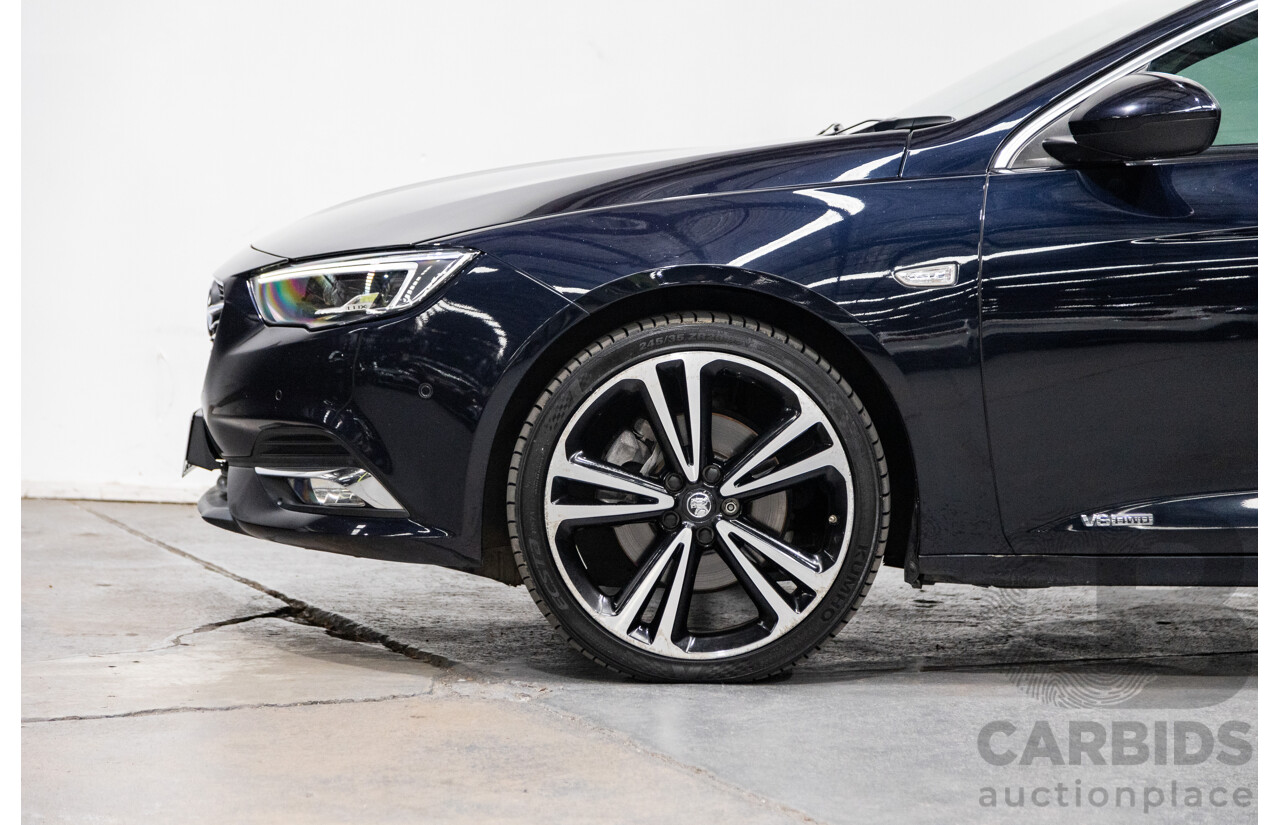 08/2018 Holden Calais V (AWD) ZB MY18 4d Sedan Darkmoon Blue Metallic 3.6L