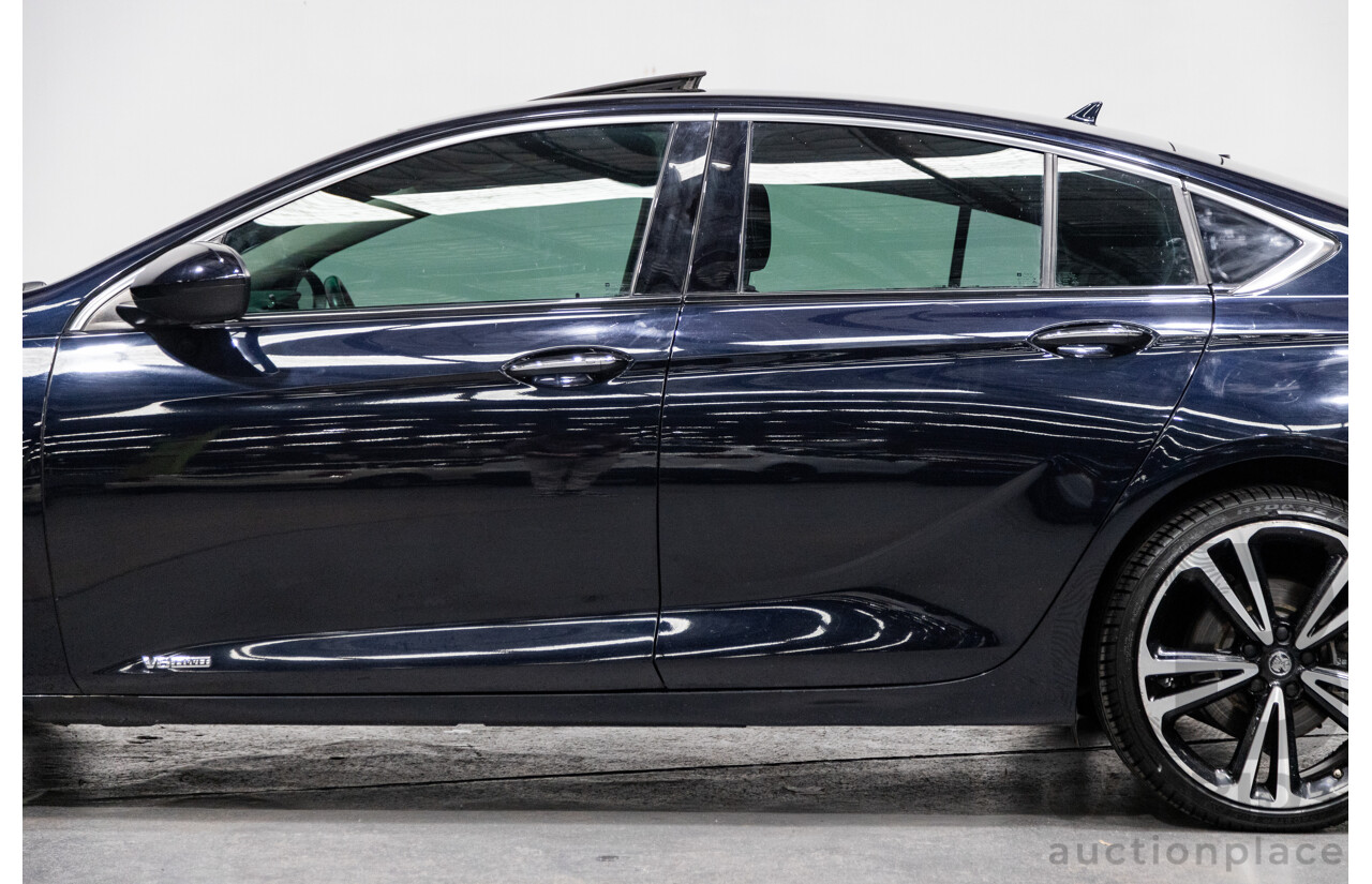 08/2018 Holden Calais V (AWD) ZB MY18 4d Sedan Darkmoon Blue Metallic 3.6L