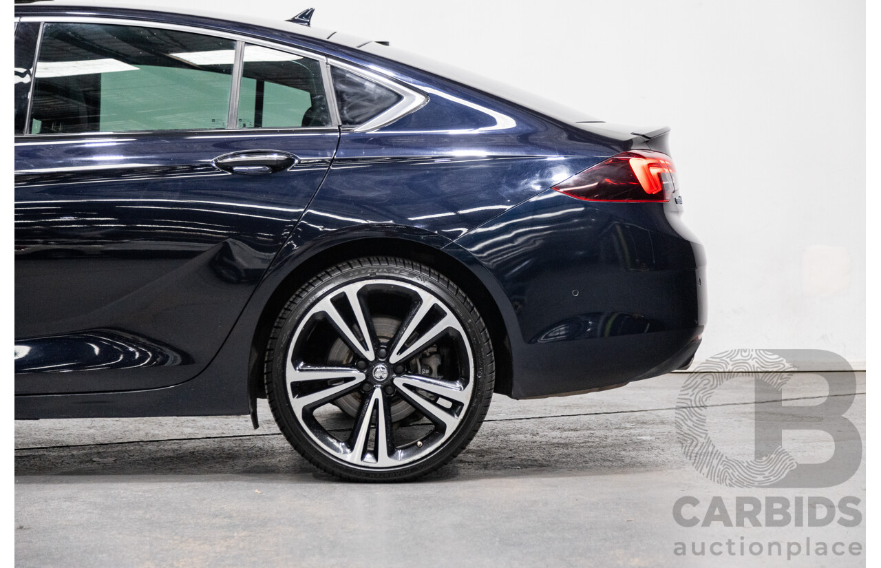 08/2018 Holden Calais V (AWD) ZB MY18 4d Sedan Darkmoon Blue Metallic 3.6L