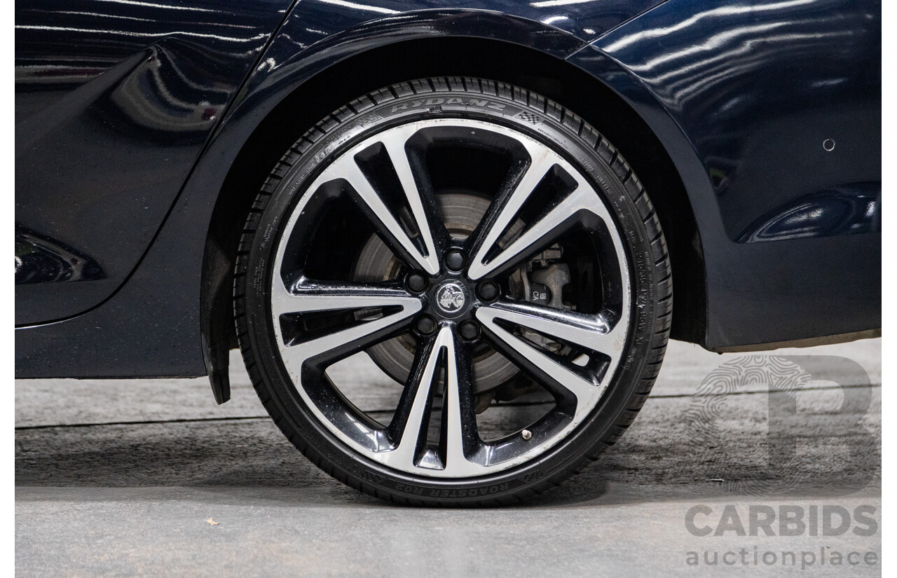 08/2018 Holden Calais V (AWD) ZB MY18 4d Sedan Darkmoon Blue Metallic 3.6L
