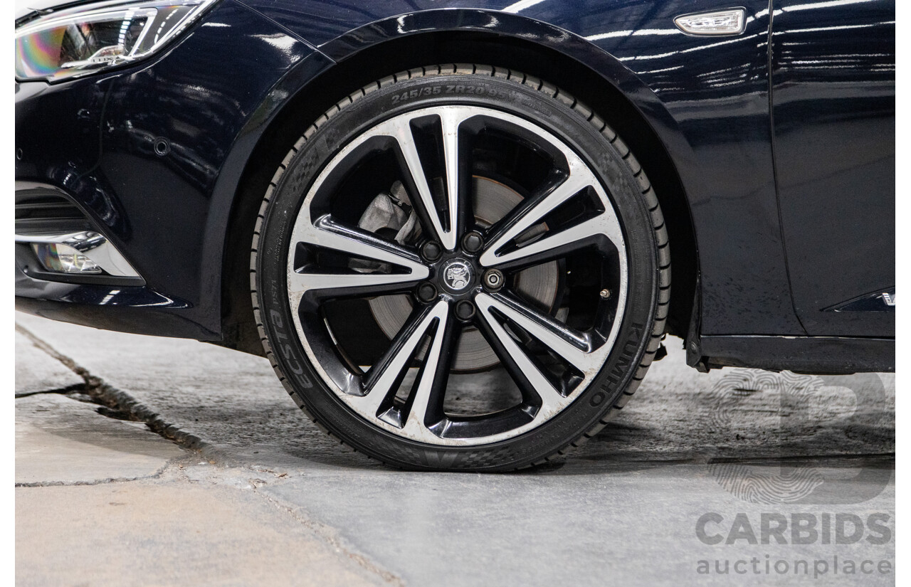 08/2018 Holden Calais V (AWD) ZB MY18 4d Sedan Darkmoon Blue Metallic 3.6L