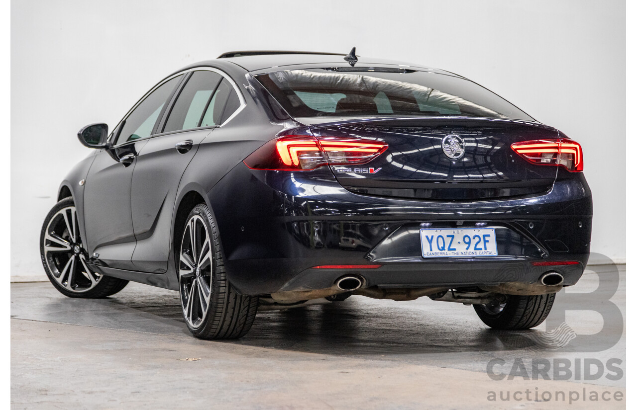 08/2018 Holden Calais V (AWD) ZB MY18 4d Sedan Darkmoon Blue Metallic 3.6L