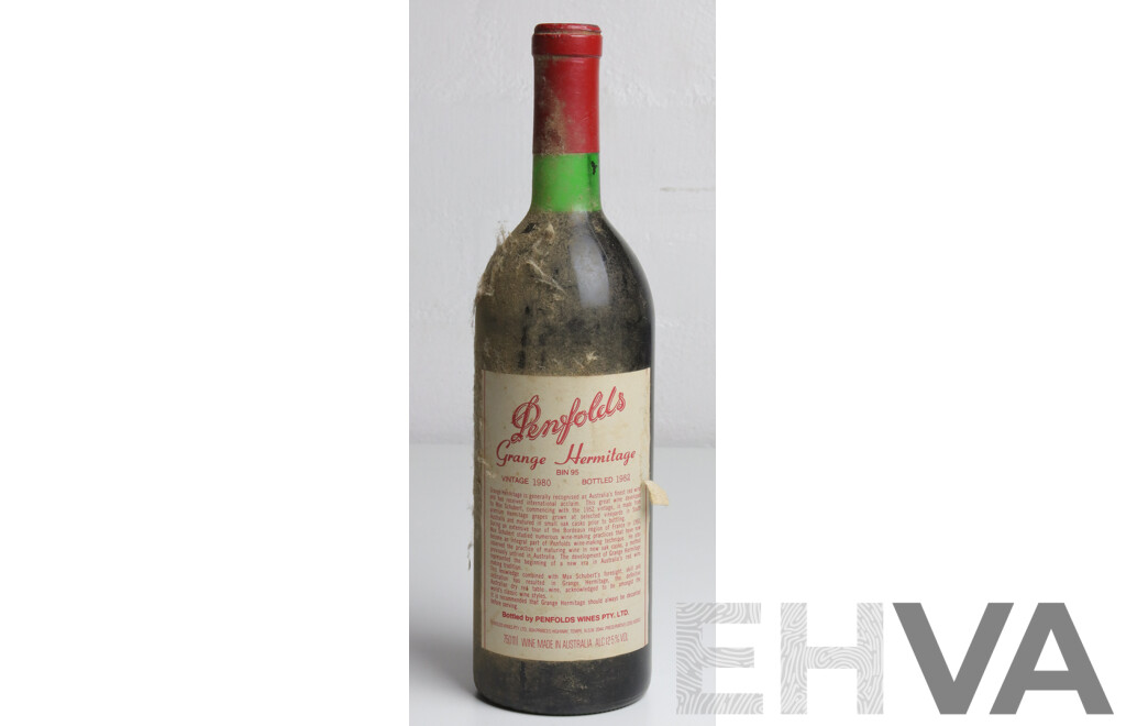 Penfolds Grange Hermitage Bin 95 Vintage 1980