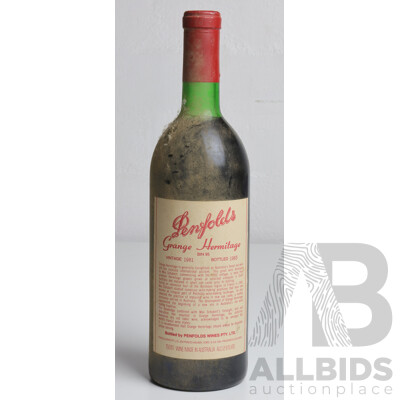 Penfolds Grange Hermitage Bin 95 Vintage 1981