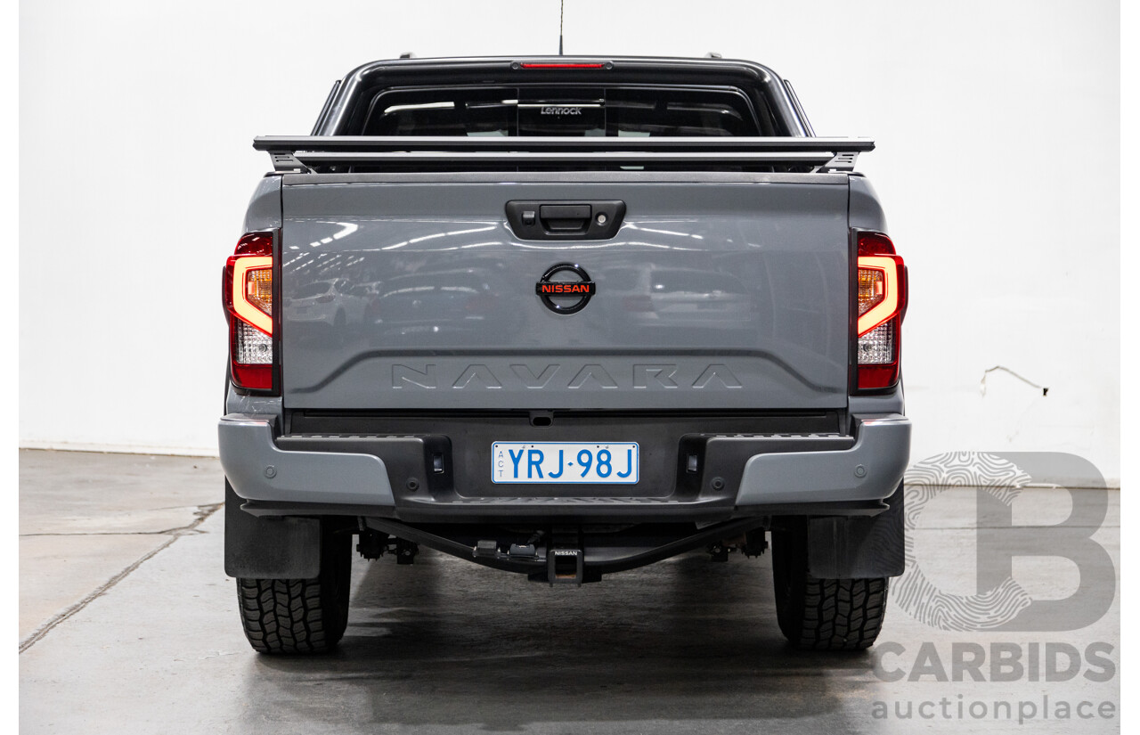 04/2022 Nissan Navara PRO-4X Warrior (4x4) D23 MY22 4d Dual Cab Stealth Grey Twin Turbo Diesel 2.3L