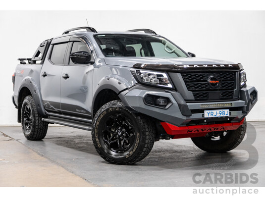 04/2022 Nissan Navara PRO-4X Warrior (4x4) D23 MY22 4d Dual Cab Stealth Grey Twin Turbo Diesel 2.3L