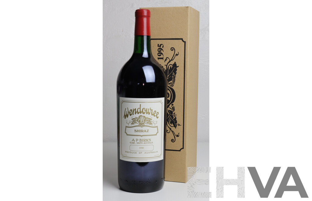 Wendouree A.P Birks Shiraz, Magnum, Vintage 1990