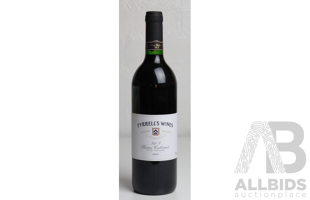 Tyrrell's Wines Vat 8 Shiraz Cabernet, Vintage 2001