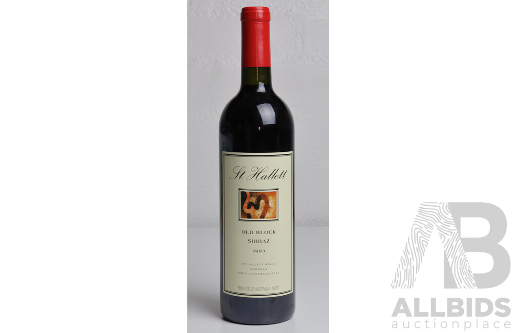 St Hallett Old Block Shiraz, Vintage 1993