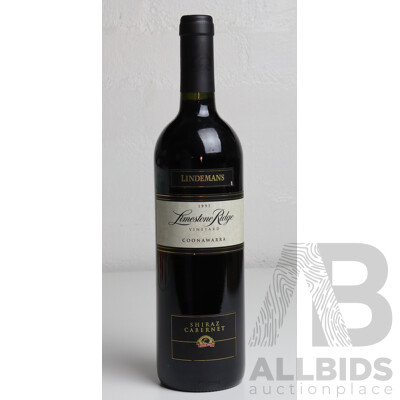 Lindemans Limestone Ridge Shiraz Cabernet, Vintage 1997