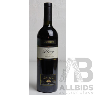 Lindemans St. George Coonawarra Cabernet Sauvignon, Vintage 1994