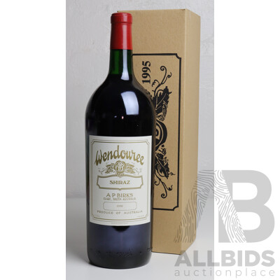 Wendouree A.P Birks Shiraz, Magnum, Vintage 1990