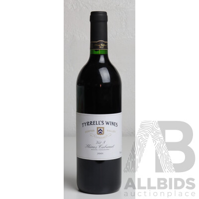 Tyrrell's Wines Vat 8 Shiraz Cabernet, Vintage 2001