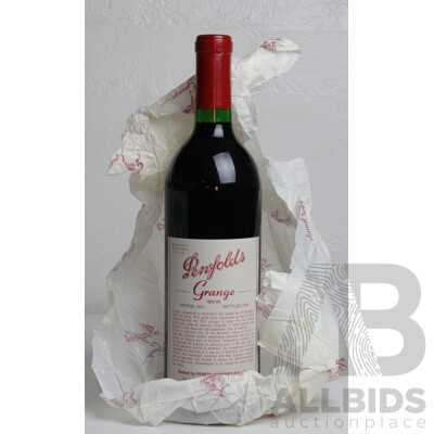 Penfolds Grange Bin 95, Vintage 1991